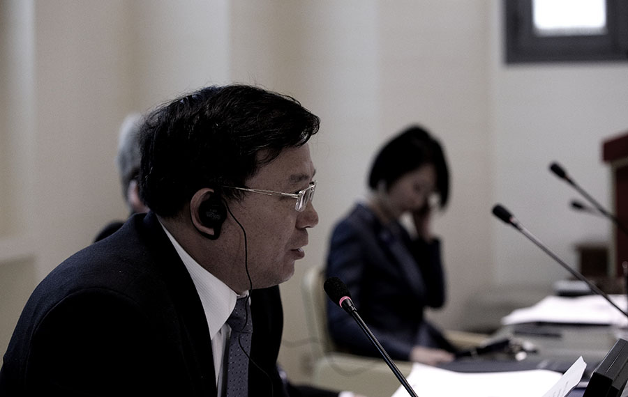 L'intervento di Yang Zhao-Dong, avvocato, senior partner e Capo del Dipartimento penale della "King & Capital Law Firm"