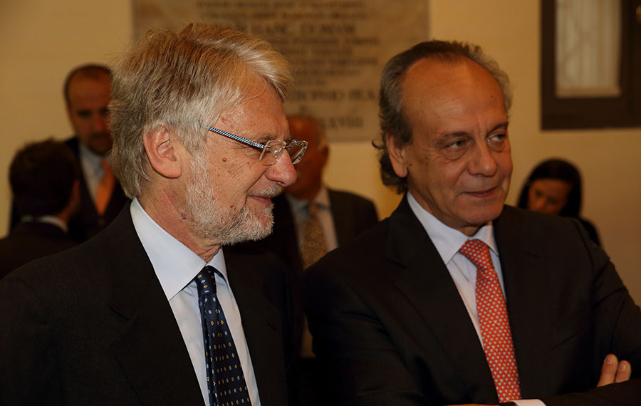 Il Senatore Nitto Palma e l'Avv. Franco Di Maria